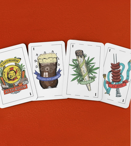 Imagen 5 de 5 de Cartas Españolas Mazo Argento Poppular Truco Naipe Argentino