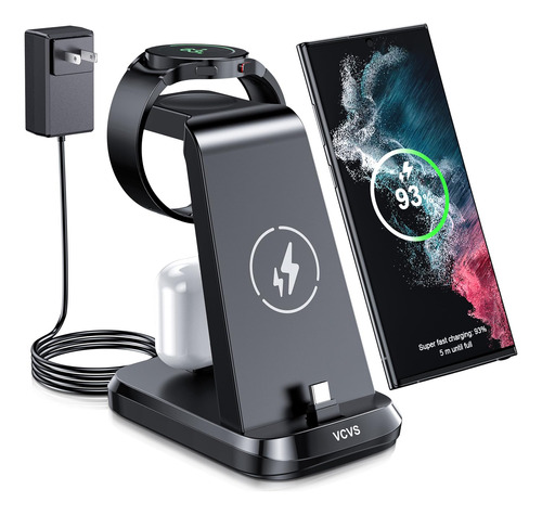 Cargador Rápido Vcvs 36w Usb C 3 En 1 Para Samsung Galaxy Y