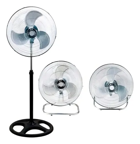 Ventilador 3 En 1 Kanji Kjh-fh1209 Con 3 Palas Metal 18 PuLG