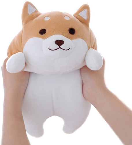 Shiba Inu Dog Plush Pillow, Cute Corgi Akita Stuffed An...