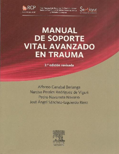 Libro Manual De Soporte Vital Avanzado En Trauma De Alfonso