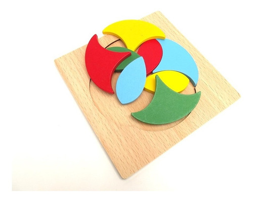 Imagen 5 de 5 de Rompecabezas Madera Mandala Didactico Adulto Niños Puzzle X2