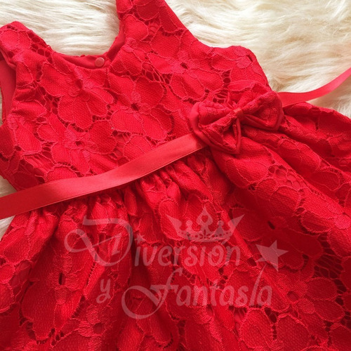 Imagen 3 de 6 de Vestidos De Encaje Bebe Bautismo