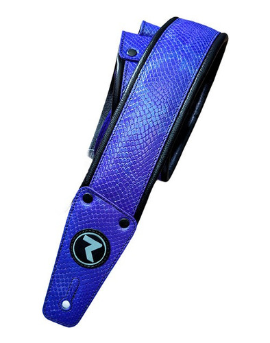 Correa De Guitarra Y Bajo Ravenstraps Raven 3  Purple Snake