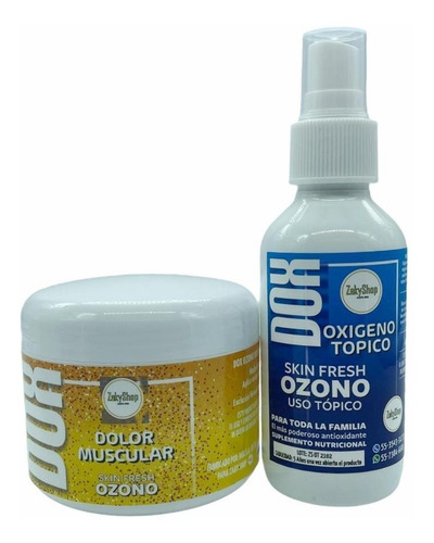 Imagen 1 de 3 de Gel De Ozono Alivia Dolor Muscular + Oxígeno Desinflama