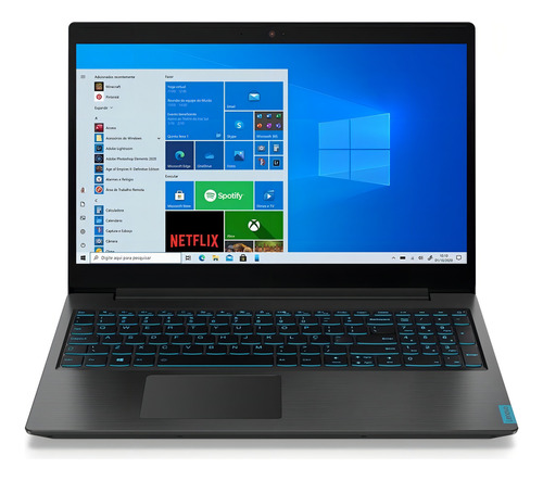 Notebook Gamer Ideapad L340 I5-9300hf 8gb 256gb Ssd Geforce Cor Preto - Bom (Recondicionado)
