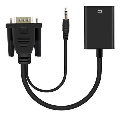 Convertidor Vga A Hdmi  Convertidor Audio Cable Nuevo Envios