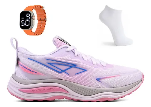 Tênis Feminino Esportivo Caminhada Treino Academia Repplay - Miniatura 5