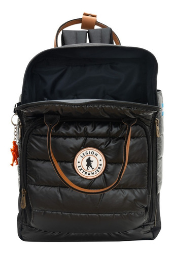 Imagen 8 de 10 de Mochila Atlantyc Negro