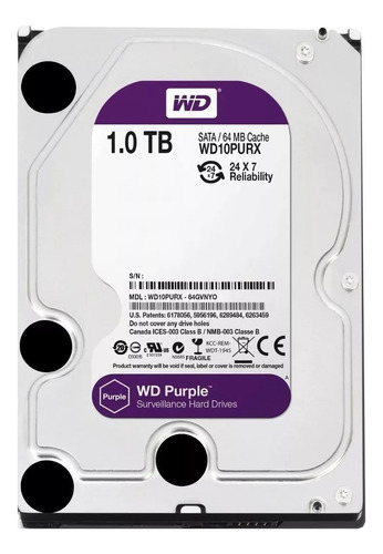 Disco Rigido 1 Tb Wd Purple