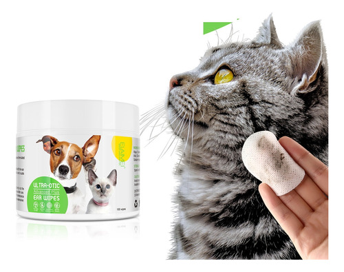 Para Mascotas Almohadillas Limpiadoras De Oídos