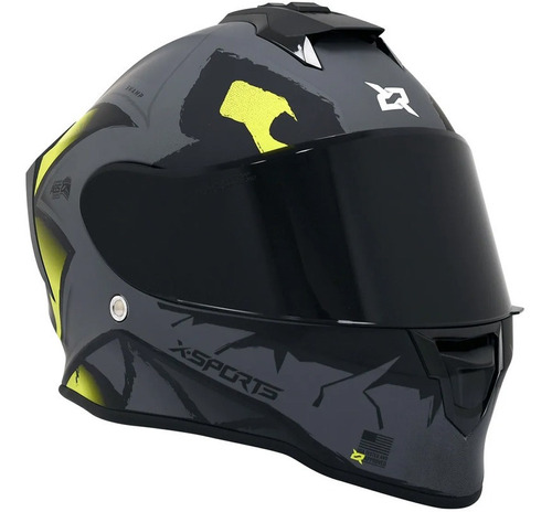 Casco X-sports V151 Swamp Certificado Moto Original Ece