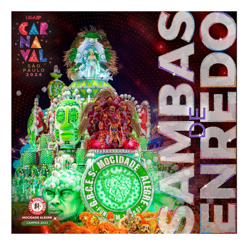 3 Cd´s Sambas De Enredo - Carnaval São Paulo 2024