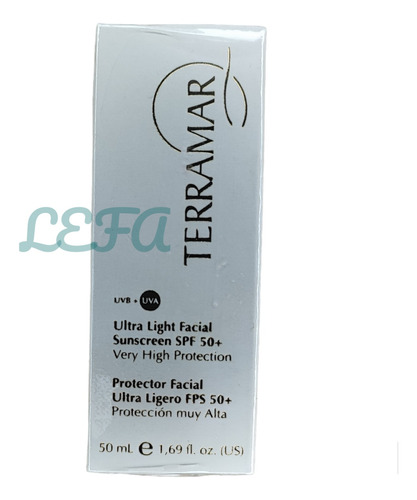 Protector Solar Facial Ultra Ligero Fps 50+ Terramar