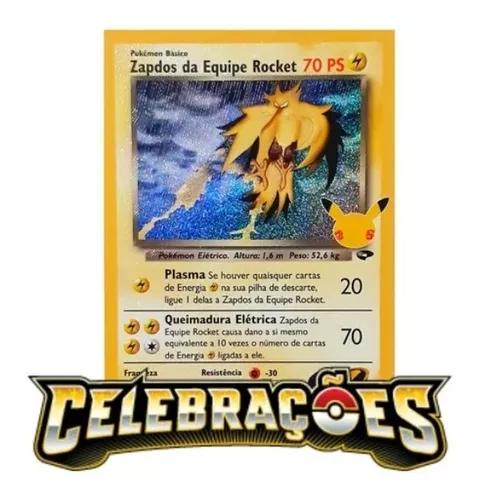 Pokémon Gyarados Sombrio - Celebrações 25 Anos