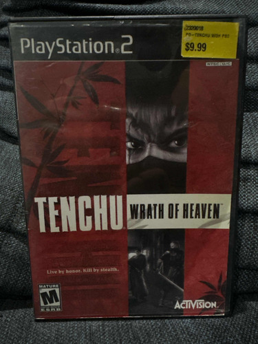Tenchu Wrath Of Heaven Playstation 2 Ps2