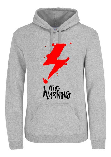 Sudadera The Warning Logo Rayo Rock 1 Con Gorro