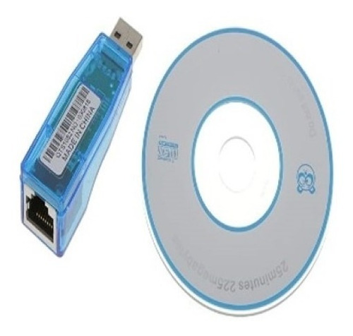 Tarjeta Usb 2.0 A Lan Red Rj45 Ethernet Con Cd