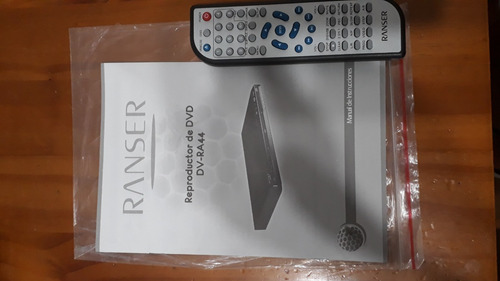Reproductor De Dvd Ranser - Dv-ra44