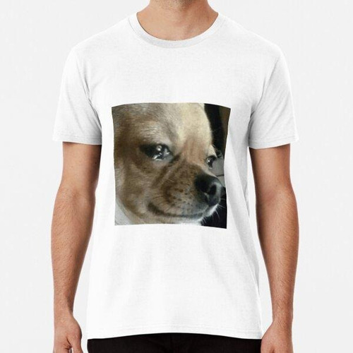 Remera Llorando Meme Chihuahua Algodon Premium 