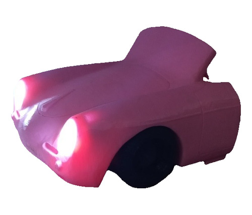 Auto Velador Decoración Luz Porsche Diseño 3d