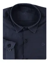 Comprar Camisa Juvenil Masculina Ogochi Ml Essencial Slim Cinza 0014