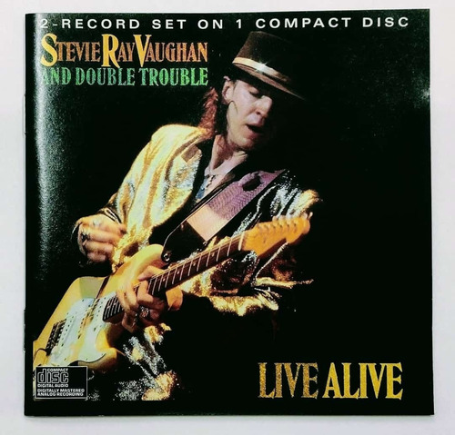 Cd Stevie Ray Vaughan And Double Trouble Live Alive Imp