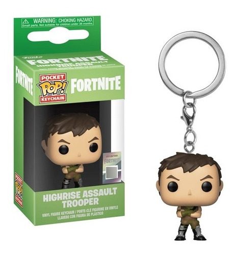 Funko Pop! Keychain Fornite Highrise Assault Trooper