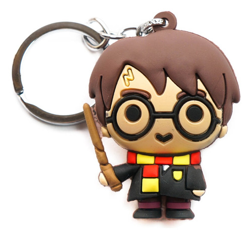 Llavero Figura Harry Potter Gryffindor Hogwarts Importado