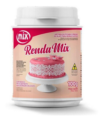 Rendamix Polvo Para Preparar Glace Flexible - 100 Gr