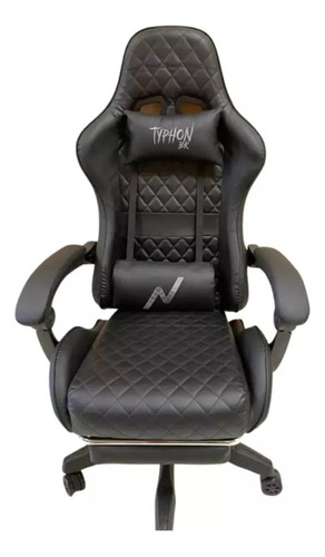 Silla Gamer Noga Typhon Bk Butaca Apoya Pies Ergonomica Csi