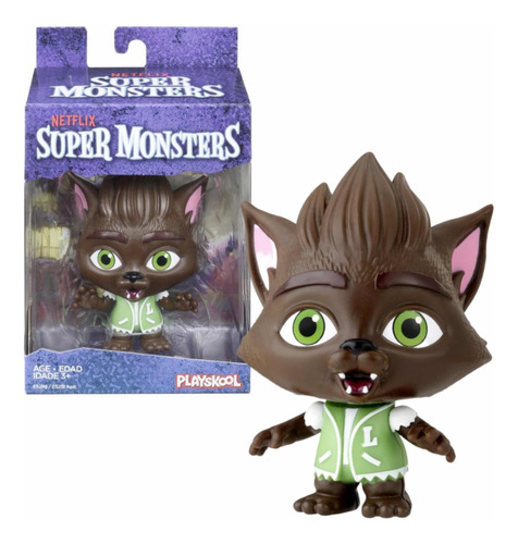 Netflix Super Monsters Figura Lobo Playskool