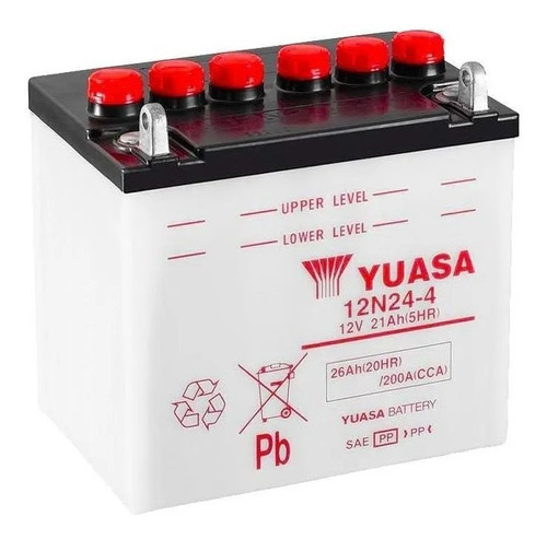 Bateria Moto Yuasa 12n24-4 12v24ah Cortapasto Rpm925
