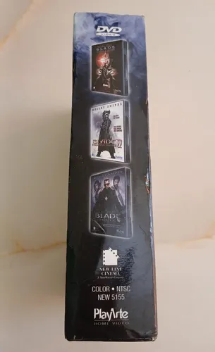 Blade Trilogia Box 3 Dvds Originais Novos | MercadoLivre