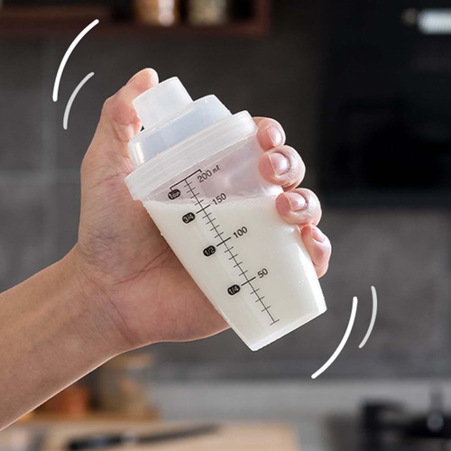 Garrafa Agitadora De Proteínas, Copo De Mistura De 200ml,