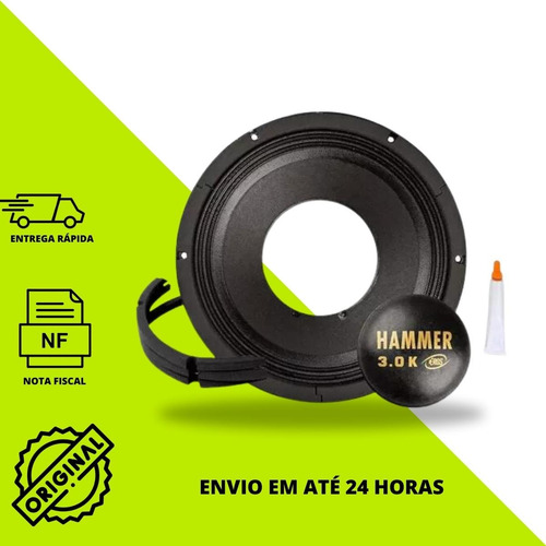 Reparo Kit Eros 15 Hammer 3k 1500w Rms 8 Ohms