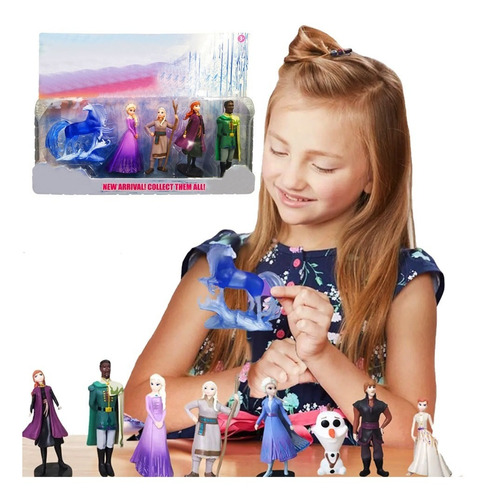 Frozen Muñecas Juguetes Colección Infantil Niñas Juguetería 