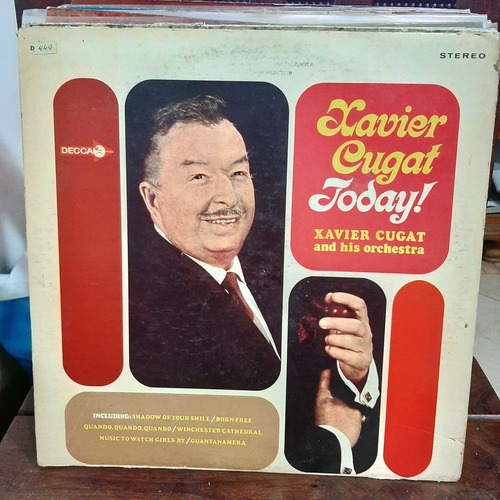 Vinilo Xavier Cugat His Orchestra Xavier Cugat Today  O2