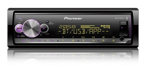 Media Receiver Pioneer Mvh-x3000br Som Automotivo Bluetooth