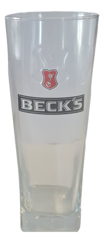 Vasos Cerveceros Beck's Con Logotipo Impreso En Relieve 