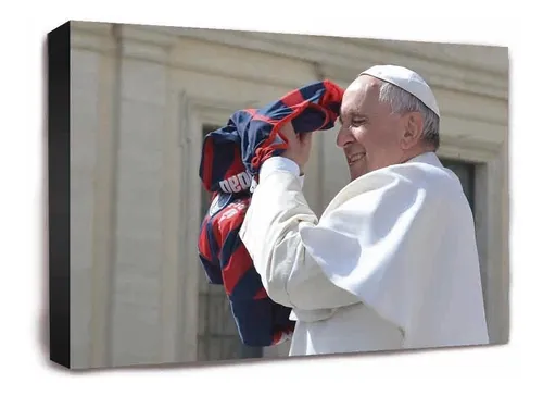 Cuadro De San Lorenzo De Almagro - Papa Francisco