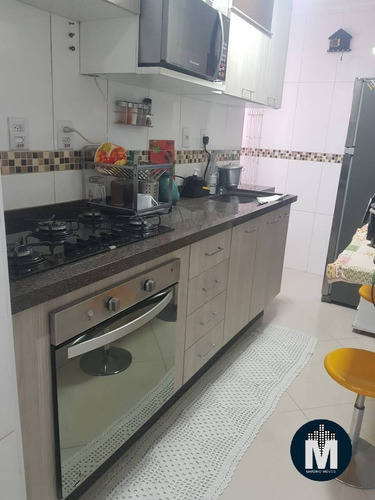 Imagem 3 de 15 de Apto À Venda Em Jandira, 2 Quartos 54m², 1 Vaga P/ Carro E 1 P/ Moto - Lm491