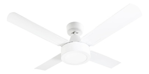 Ventilador de techo Codini V5RB blanco con 4 palas de metal, 110 cm de diámetro 220 V