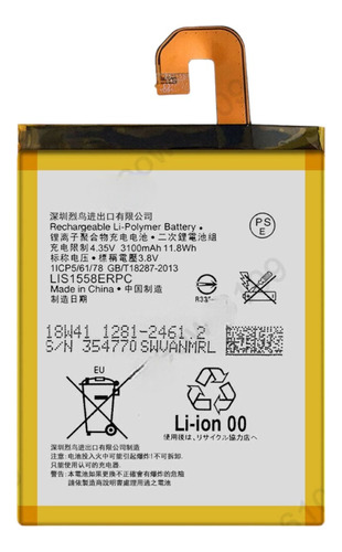 Bateria Lis1558erpc Para Sony Xperia Z3 D6603 D6643 D6633  *