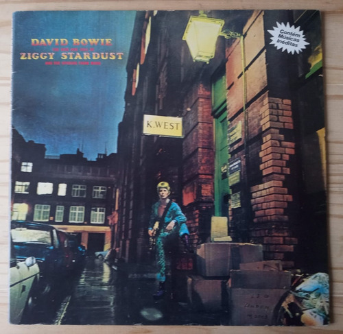 David Bowie Ziggy Stardust 1990 Br Bonus Tracks Nm 10 Puntos Edición Limitada (Usado)