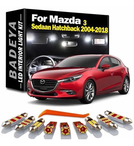 Led Interior Premium Mazda 3 Hatchback 14 18 + Herramienta