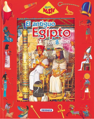 El Antiguo Egipto Con 8 Puzles, De S0654008. Editorial Susaeta, Tapa Dura En Español, 2008