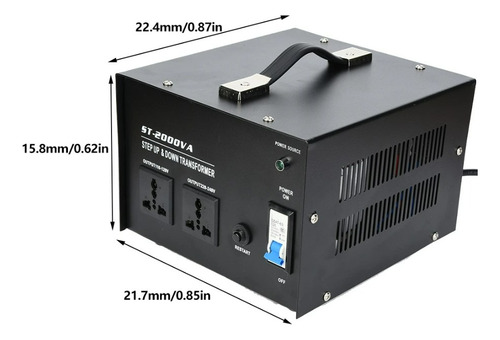 Transformador 110v - 220v 2000w: Optimiza Tu Voltaje