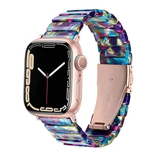 Ayeger Compatible Con Apple Watch 38mm/40mm/41mm Band Resin