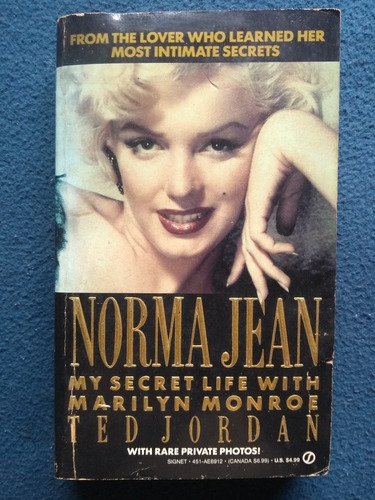 Libro Norma Jean: My Secret Life W/ Marilyn Monroe (inglés)